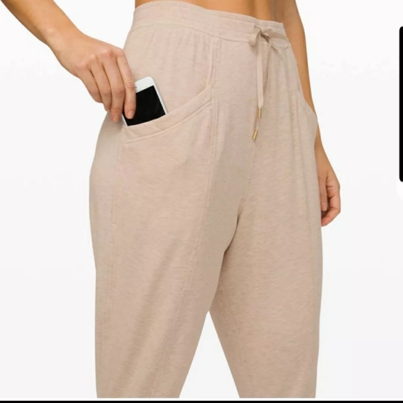 Lululemon Still Chill Jogger- Heathered Cashew - Picture 3 of 6